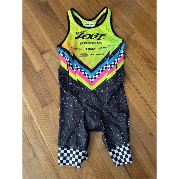 ZOOT Pants - Team Zoot Women's Sprint Triathlon Open Back Racesuit Size M